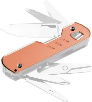 1 Pair Handle Patch Custom Titanium Scales for T4 Multitool (Copper)