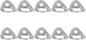 10Pcs Climbing Hanger, Stainless Steel Climbing Rock Climbing Nut Hanger, Climbing Anchor Bolting Hanger for Climbing