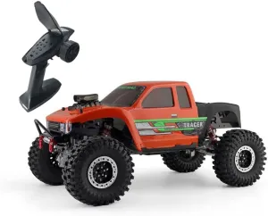 1/10 Scale RC Cars, 4WD Off-Road Remote Control Trucks 15KG Steering Gear for Adults and Kids Boys, All Terrain Truck Toys with Waterproof Metal ESC RC Crawler Car Vehicle