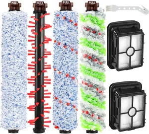 1785A 2306A CROSS WAVE Brush Roll & 1866 Filter Replacement for Bissell Crosswave 1785R 1785 2306 2551 Vacuum Cleaner LUXRILIX