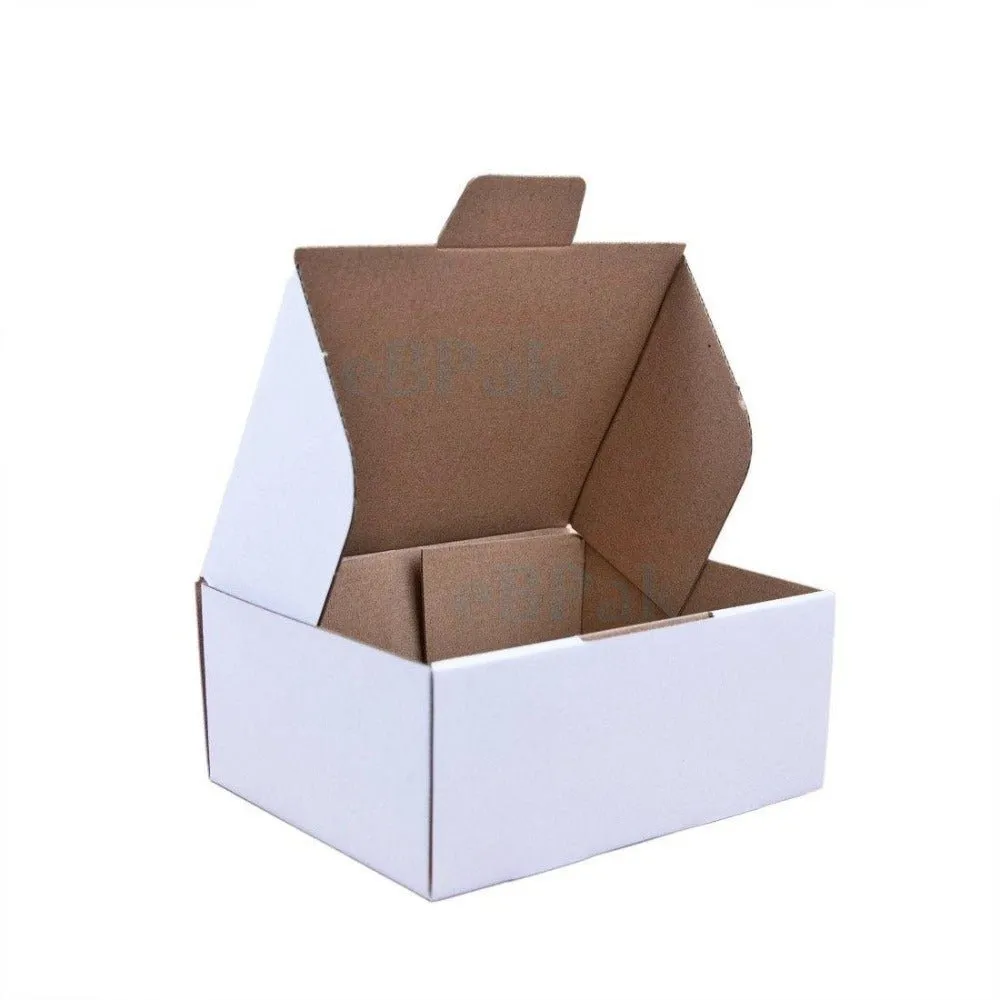 180 x 150 x 80mm Die cut White Mailing Box B247
