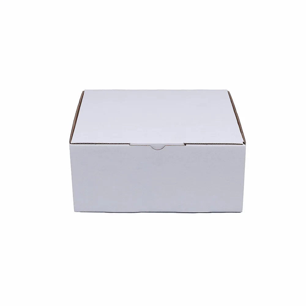 180 x 150 x 80mm Die cut White Mailing Box B247