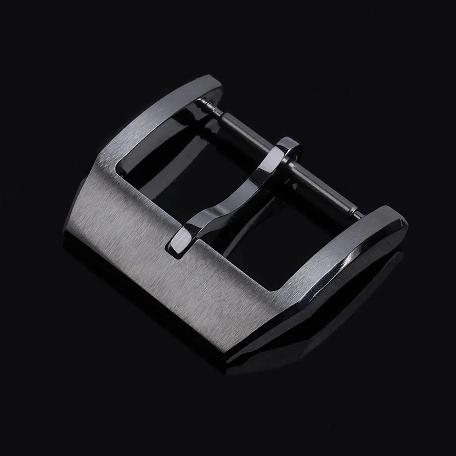 18mm 316L Stainless Steel Deployment Butterfly Watch Buckle For IWC Big Pilot Spitfire Strap Folding Clasp