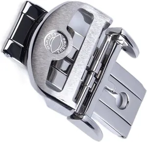18mm 316L Stainless Steel Deployment Butterfly Watch Buckle For IWC Big Pilot Spitfire Strap Folding Clasp