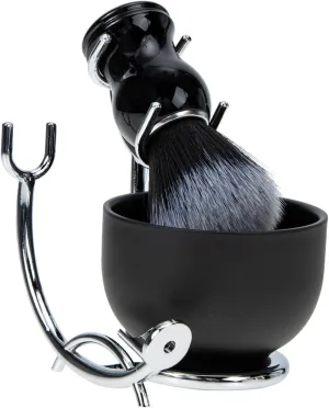 1set Shaving Kit for Men Ergonomic Shaving Brush Bowl Multi-functional Grooming Tool for Facial Care and Styling