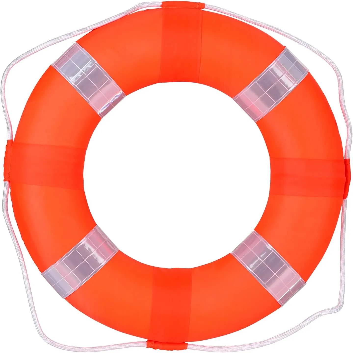 20 Inch Safety Life Preserver Ring Buoy for Swimming, Swim Foam Ring - Pool Safety Throw Rings, Rescue Lifeguard Wall Decoration