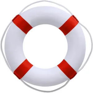 20 Inch Safety Life Preserver Ring Buoy for Swimming, Swim Foam Ring - Pool Safety Throw Rings, Rescue Lifeguard Wall Decoration