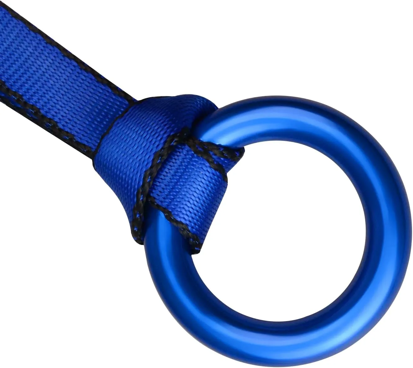 25kN Rappel Ring, Aluminum Climbing O-Ring, High Strength Durable Tension Ring for Rock Climbing Arborist Hammock Rescue Slackline Rigging Tree Climbing Rappelling