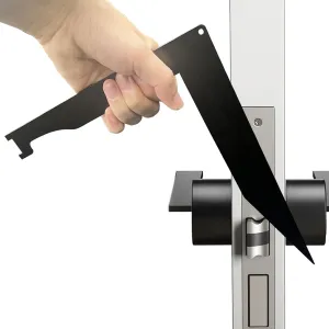 2PCS Firefighter Tools, Fire Pick Door Opener for First Responders and Firefighters, Firefighter Multi-tools, Sturdy and Practical Firefighter Swipe Tool, Works on Typical Door Handle Locks