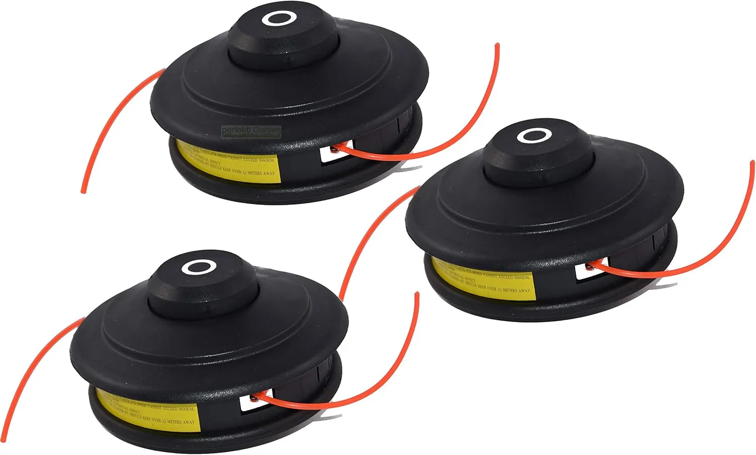 3 x Thread Spool Compatible with Güde Lux Mr. Gardener Bullpower AOSOME Blue Bird Brast Brush Cutter