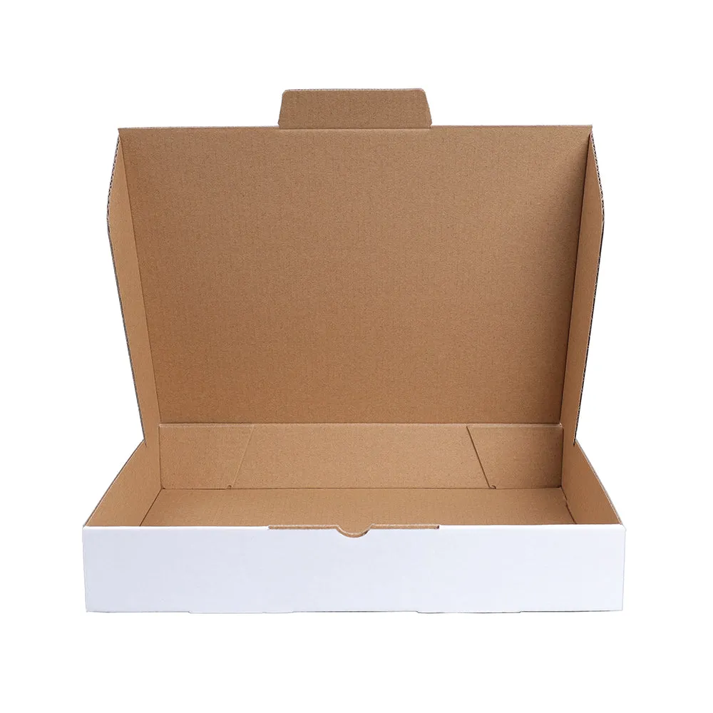 310 x 250 x 50mm A4 Die cut White Mailing Box B104