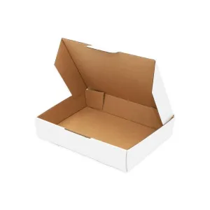 310 x 250 x 50mm A4 Die cut White Mailing Box B104