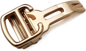 316L Stainless Steels Brushed Butterfly Folding Watch Buckle For Cartier Blue Balloon