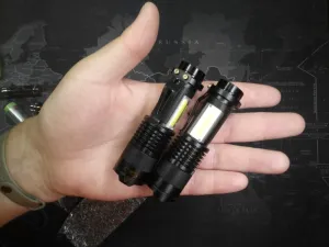 3800LM XML-Q5 COB LED Portable Flashlight