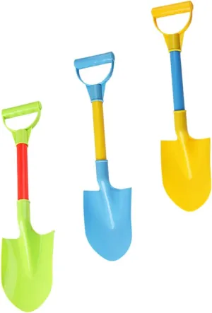 3Pcs Sand Shovel Beach Shovels for Random Color for Sand Sculptures Activities Random Color