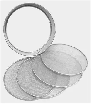 4 in 1 Stainless Steel Interchangeable Sieve Set of 5 Flour Chalni Spices Food Strainers Atta Chalni Jaali Channi Atta Maida Strainer Silver