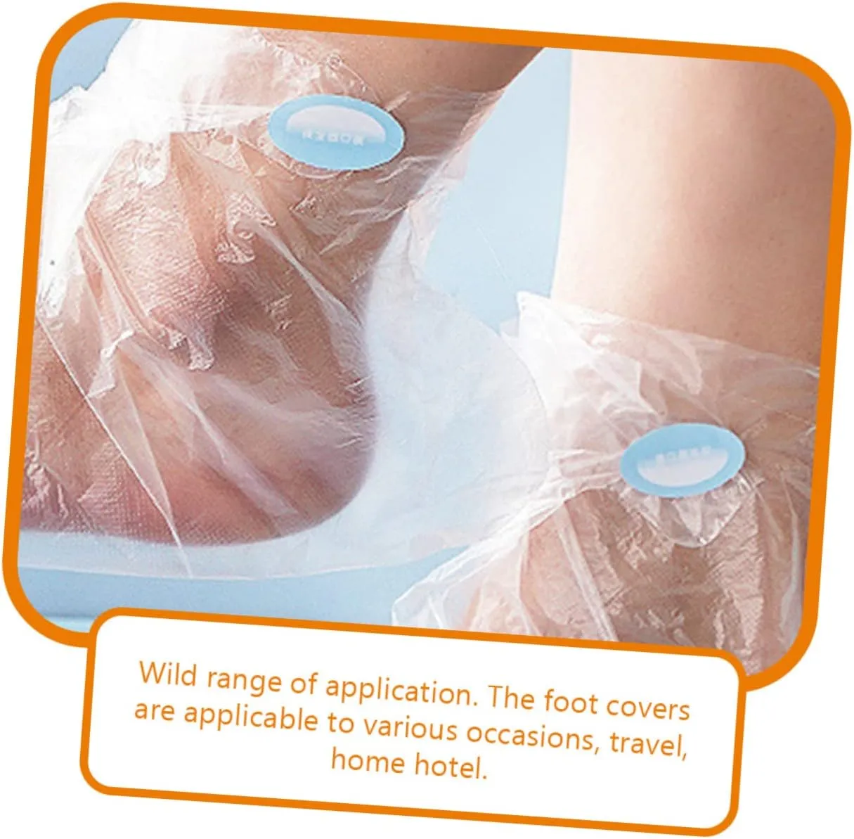 4 Sets Disposable Foot Mask Moleskin Heel Foot Spa Soak Shoes Toenail Hard Skin Remover Foot Lotion Socks for Dry Feet Overnight Cover Collapsible Point Foot Spray Peel Cup Plastic