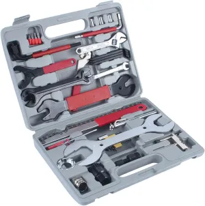 44pcs Bicycle Repair Multi Tools Kit Set Mountain Bike Cycle Puncture Tyre Pump