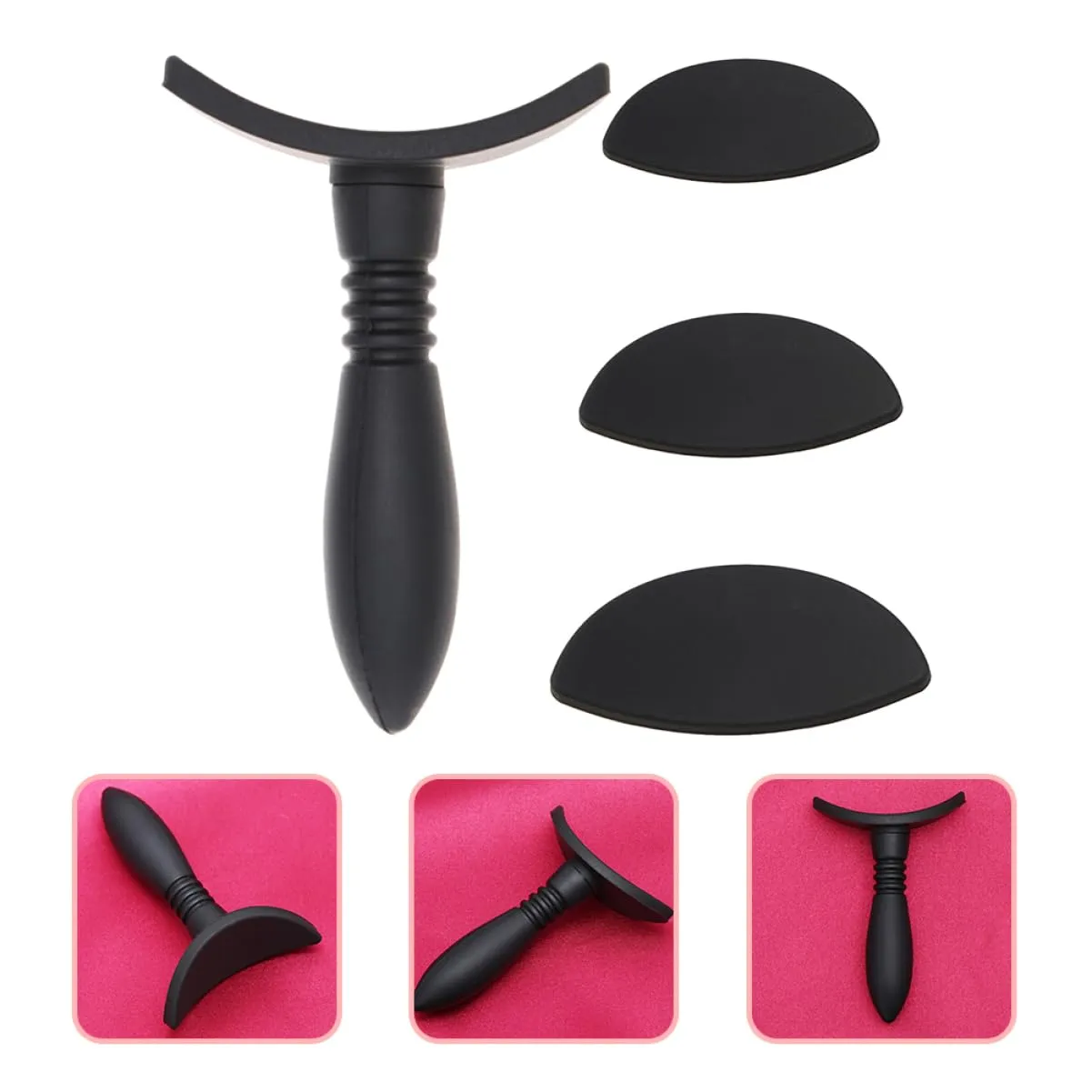 5 Sets Eyeshadow Seal High- Silicone Stamper Easy to Use Makeup Accessories