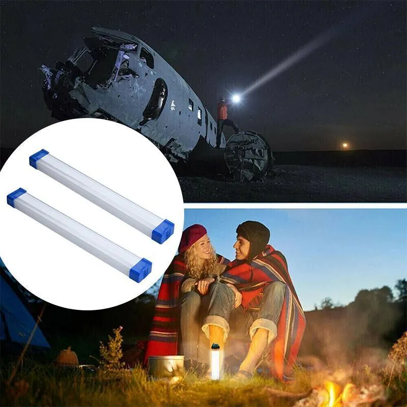 50W Portable Lantern LED Camping Light Lighting Stick Rechargeable Magnetic Bar