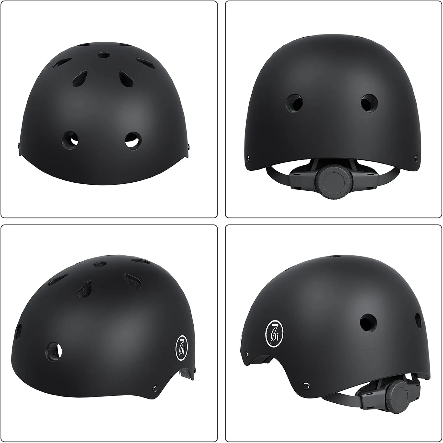 67i Bike Helmet Skateboard Helmet for Adult Cycling Bicycle Scooter Helmets for Men Women Adjustable Roller Skate Helmet for Multi-Sport Bicycle Scooter Inline Rollerblading Cycling Skateboarding