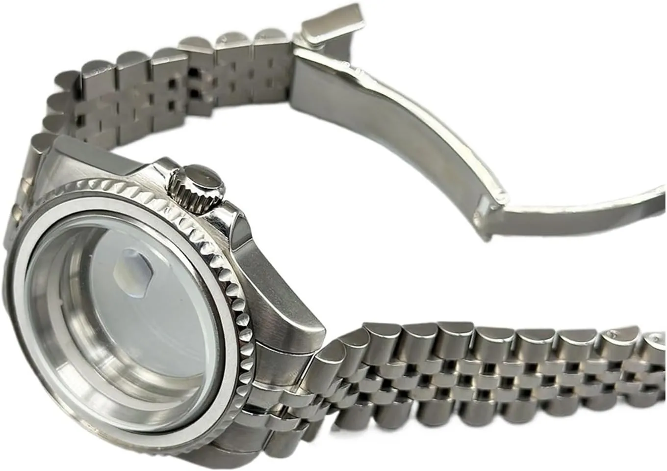 8215 NH34 Case 40MM Strap Sapphire Crystal Waterproof Watch Accessories Suitable For NH35 NH34 Movement 28.5 Dial