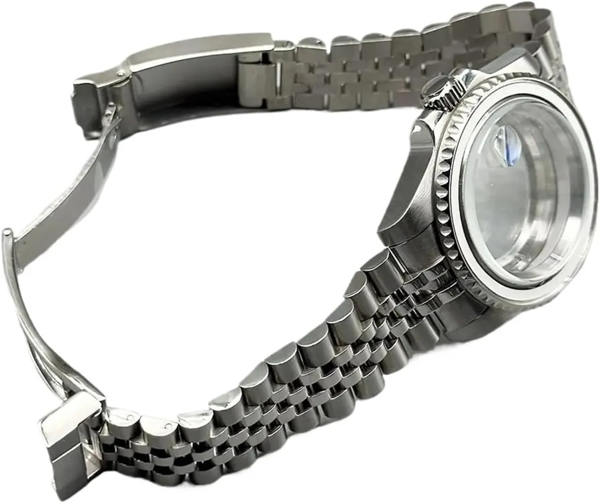 8215 NH34 Case 40MM Strap Sapphire Crystal Waterproof Watch Accessories Suitable For NH35 NH34 Movement 28.5 Dial