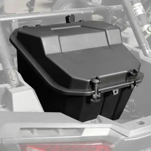 A & UTV PRO Rear Storage Cargo Box for Polaris RZR，Waterproof 69 QT Storage Tool Box with Rubber Latch for Polaris RZR 900/ XP 4 1000/ XP Turbo/RZR Trail 2014-2024 Accessories，Replace OEM # 2881193