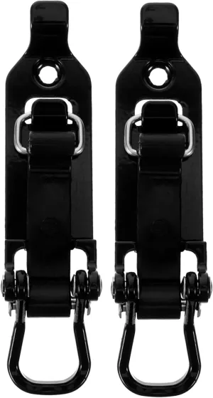 ABOOFAN 1set Metal Shovel Holder Rack Clamp Car Mounting Tool Storage for Roof Racks Sturdy Design Prevents Movement for Vehicle Accessories and Outdoor Use 2pcs