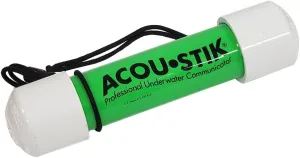 Acou-Stik Underwater Noise Maker for Scuba Divers - Audible Dive Signal, Stainless Steel & Aluminum, Lightweight with Clip, Loud Rattle for Safety & Communication