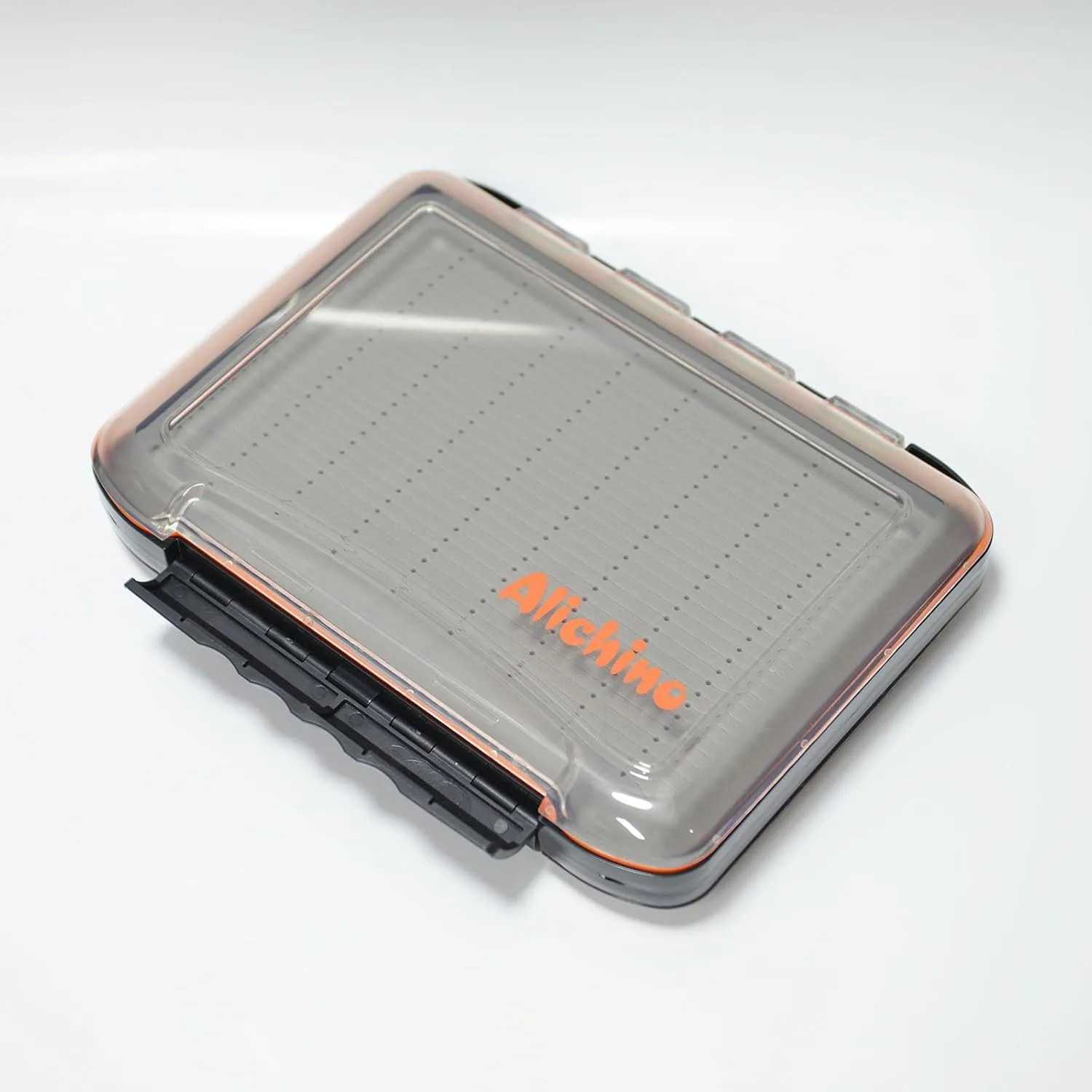 Alichino Fly Box for Fly Files Ice Jig Box Two Sided Waterproof Fly Fishing Box for Nymphs and Streamers (Grey Foam Insert C, Extra Large 11.8 * 8.4 * 2.2Inch)