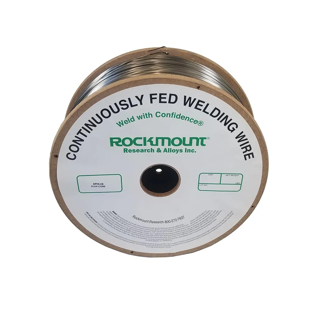 Apollo Flux Core Wire: .045" Dia., for Hardfacing Manganese Steels, Self-Shielded