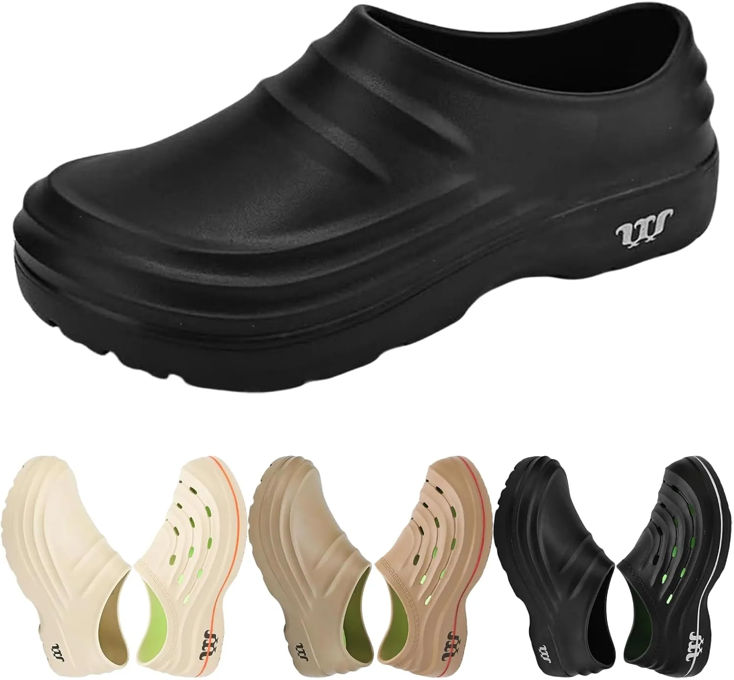 Armadillo Clogs, Armadillo Chef Shoes, Slip Resistant Shoes for Women Men, Comfort Lightweight & Waterproof