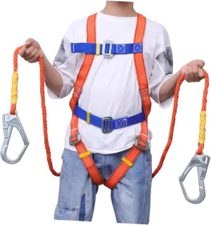 ARTIBETTER Full Safety Climbing Sling Anti-falling Protection High Load Bearing for Outdoor Belt
