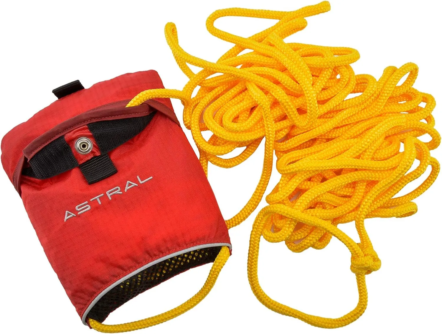 Astral Dyneema Water Rescue Throw Rope with Bag, Life Jacket PFD Accessory