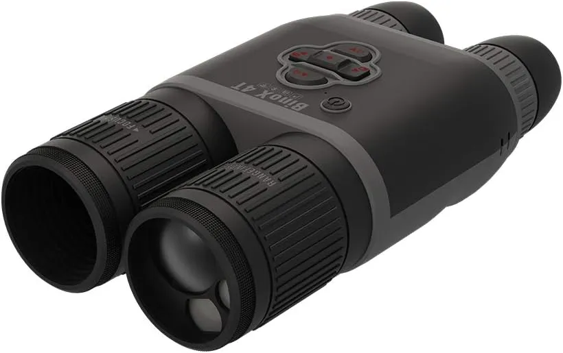 ATN BINOX 4T 384x288, 1.25-5x Smart HD Thermal Binoculars w/Laser Rangefinder, Video Record, Wi-Fi, E-Compass, 16hrs  Battery Power