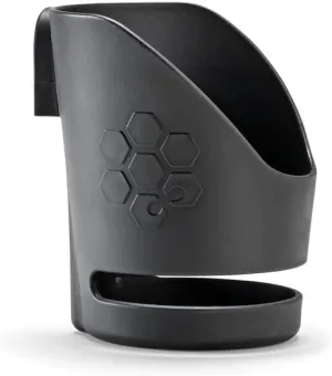 Baby Stroller Cup Holder for Parents - Designed for V2 Lightweight Strollers - Black
