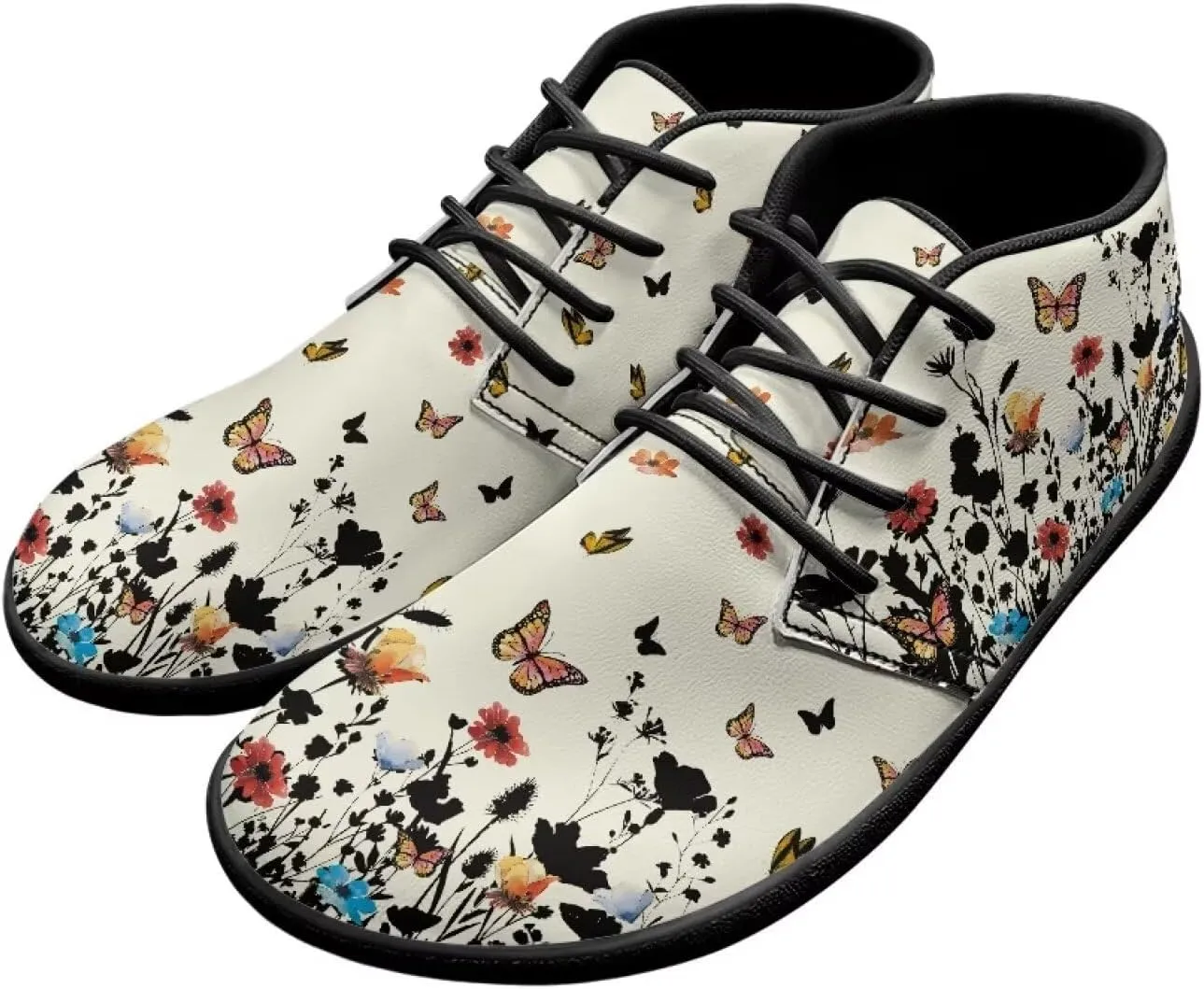 Barefoot Shoes for Women or Men Waterproof Leather Wide Toe Box Shoes for Women
