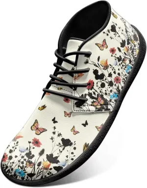 Barefoot Shoes for Women or Men Waterproof Leather Wide Toe Box Shoes for Women