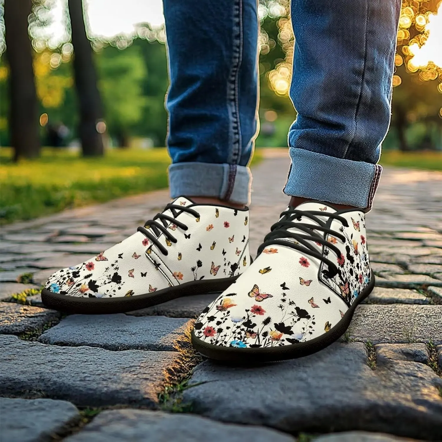 Barefoot Shoes for Women or Men Waterproof Leather Wide Toe Box Shoes for Women