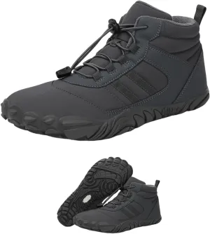 Barefoot Shoes Women Men, Winter Warm Comfortable Non-Slip Barefoot BootsWide Toe Box Winter Hiking Boots