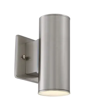 Barrow LED Wall Lantern in Satin Platinum