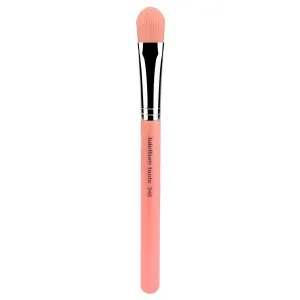 Bdellium Tools Professional Makeup Brush - Pink Bambu Series 946 Firm Foundation - With Soft Synthetic Fibers, For Blending & Contouring (Pink, 1pc)
