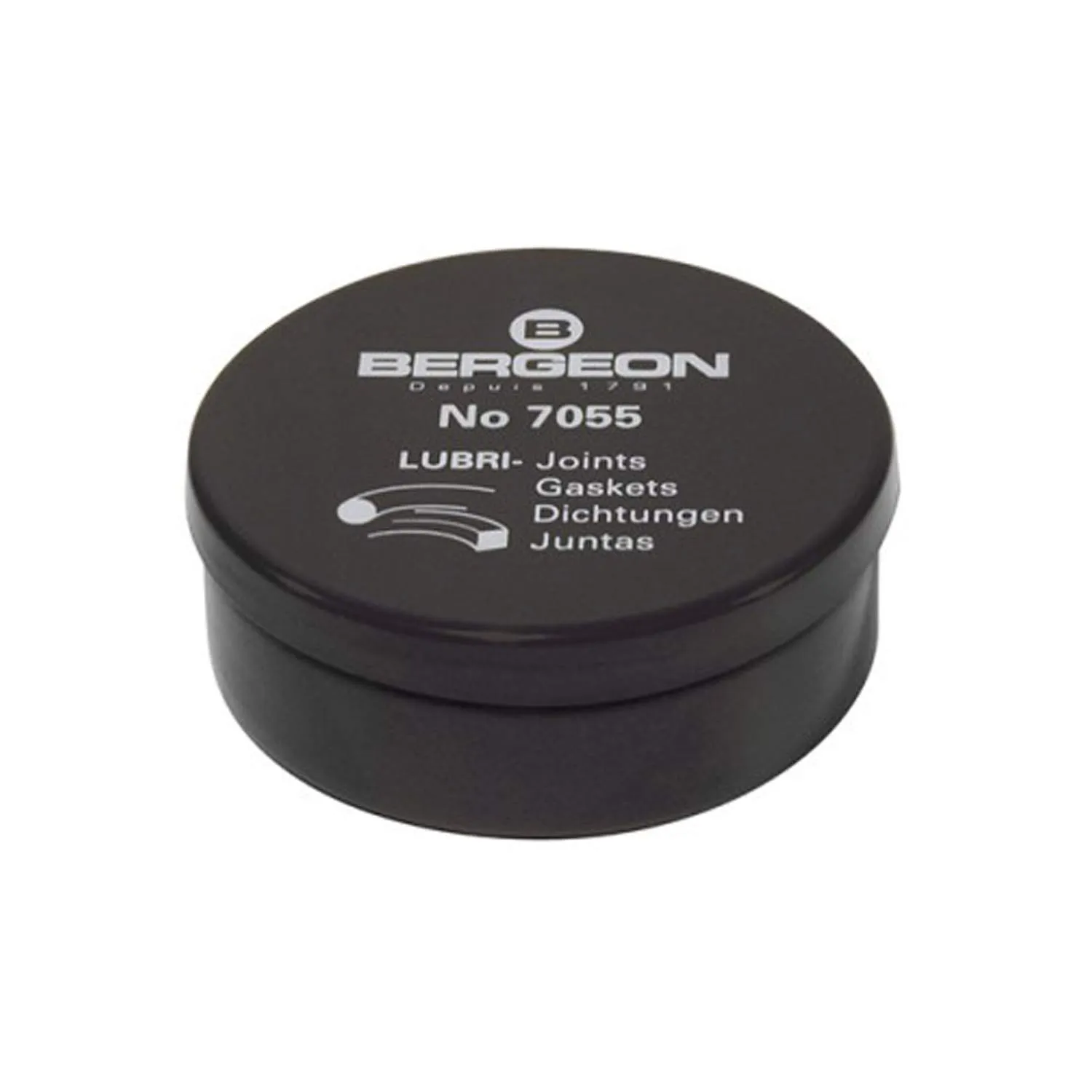 Bergeon 7055 Waterproof Watch Gasket Paste, Professional Watch Repair Sealing Grease Lubricator Silicone Sealant Box O-Ring Pocket - Swiss Made Watchmakers Tool