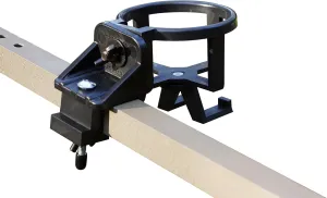 Beverage Holder for Tree Stand, Clamps On and Adjustable, No Tools Required