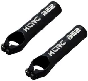 Bicycle Ultra Light Handlebar End Lock-On Fixed CNC BE2 6061AL Black 115MM 474091