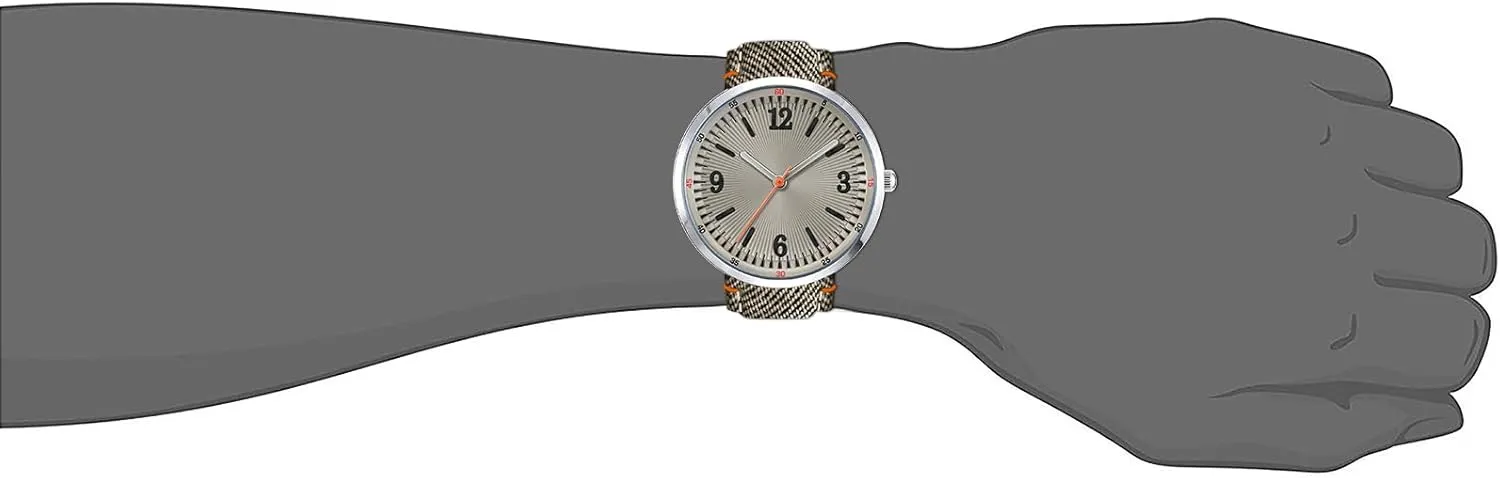Bisley 39MM Watch for Women Comfortable Strap Arabic Number Easy to Read Waterproof Watch