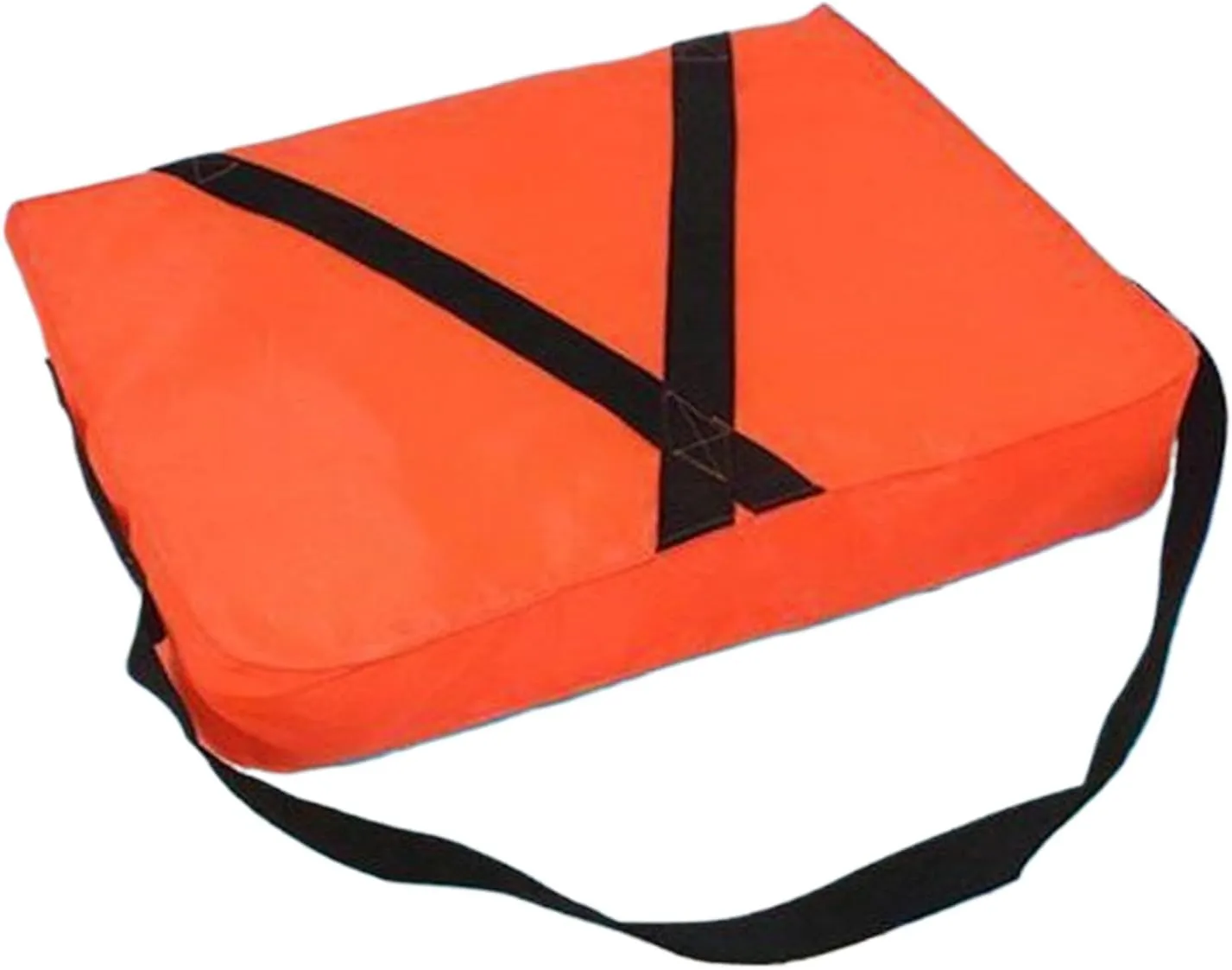 Boat Throwable Flotation Device -Boat Throw Cushion, Foam Boat Cushions, Life Preserver Swimming Tool | High Buoyancy with Straps Boat Throwing Pad, Ship Water Floating Board Swimming Buoy for Kayaks