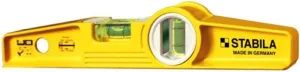 Bon Tool Stabila 81S 10-Inch Cast Aluminum Torpedo Level, Multi