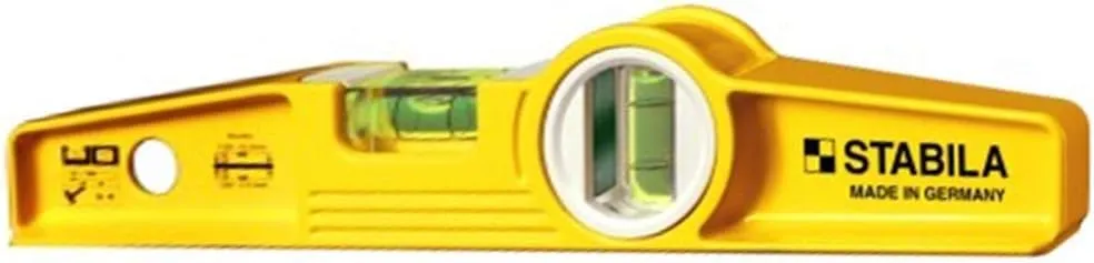 Bon Tool Stabila 81S 10-Inch Cast Aluminum Torpedo Level, Multi